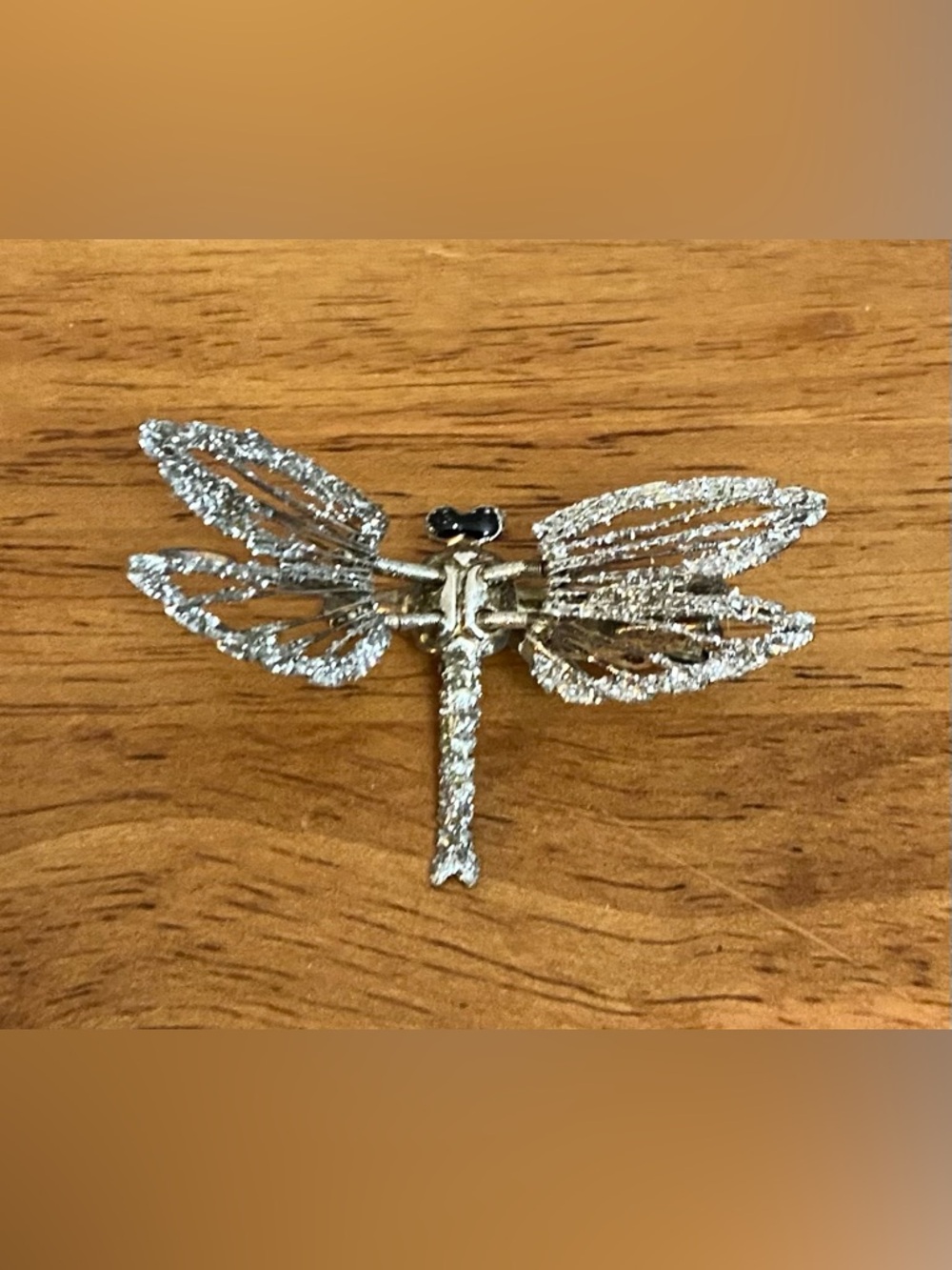 Silver Dragonfly hair pin - Women Jewelry